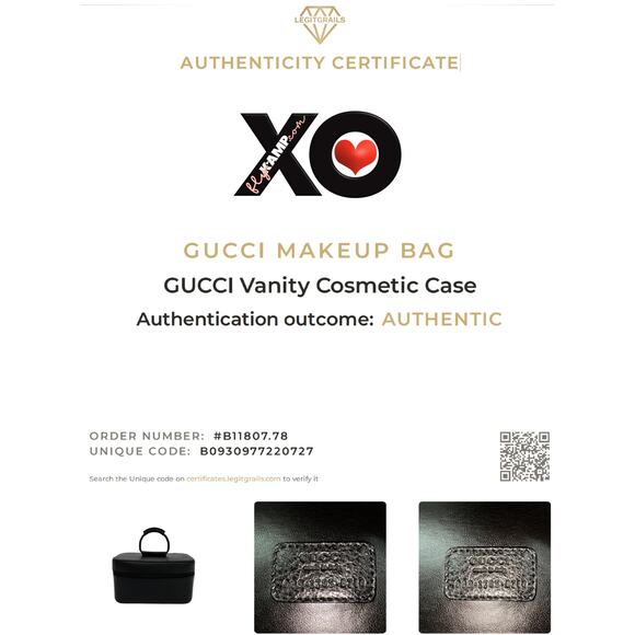 GUCCI Vanity Cosmetic Case - Picture 3 of 11